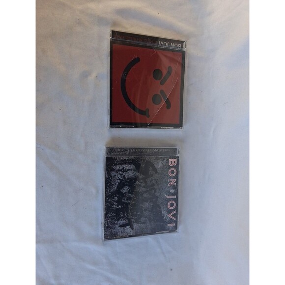 Bon Jovi CD Lot of 2 – Slippery When Wet (Remastered) & Have a Nice Day –... - Picture 1 of 3